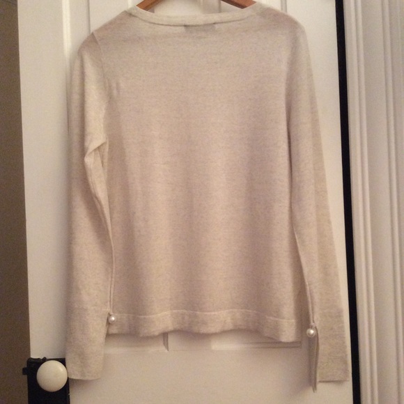 Pretty, sheer, romantic ANN TAYLOR Lg - Picture 7 of 8